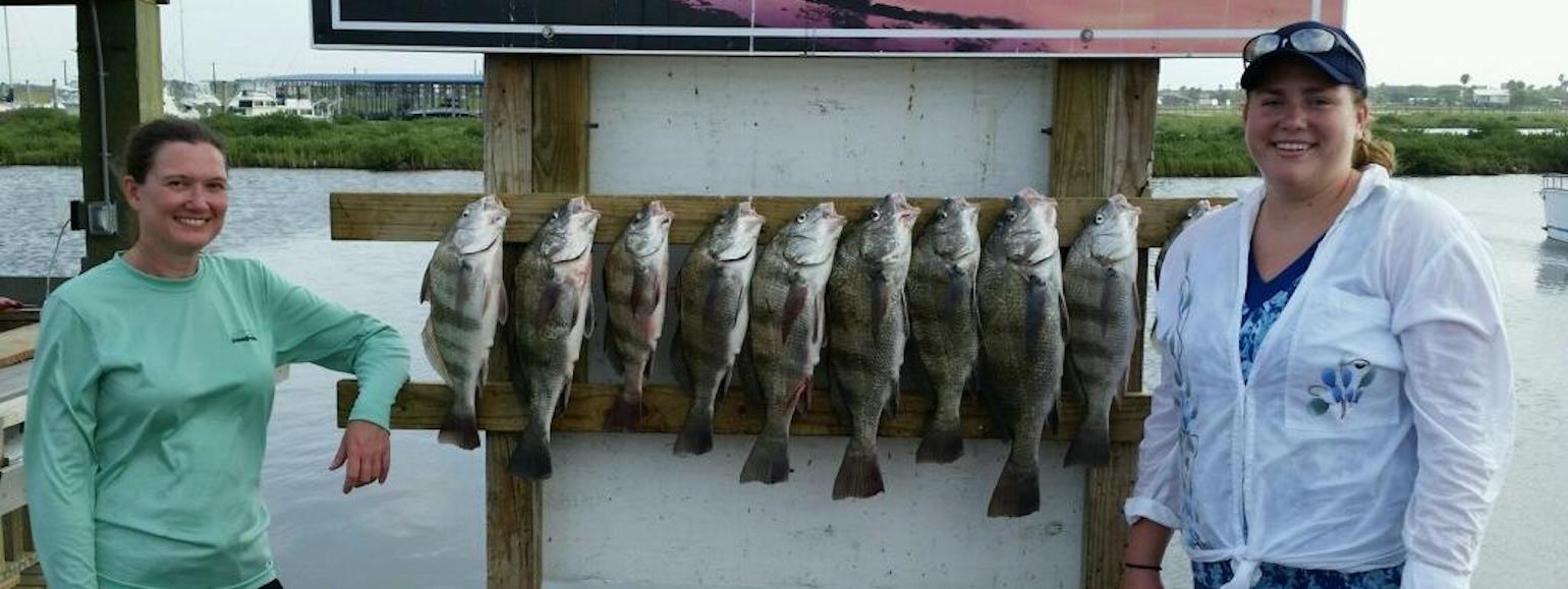 Ladies with their fish